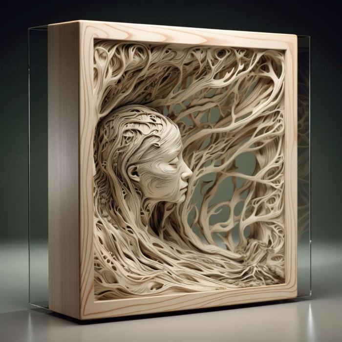 نموذج ثلاثي الأبعاد لآلة CNC 3D Art 